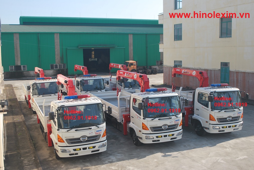 Đại lý bán Cẩu Tự Hành Soosan cẩu Unic tại Tuyên Quang - Bán xe tải Hino tại Tuyên Quang