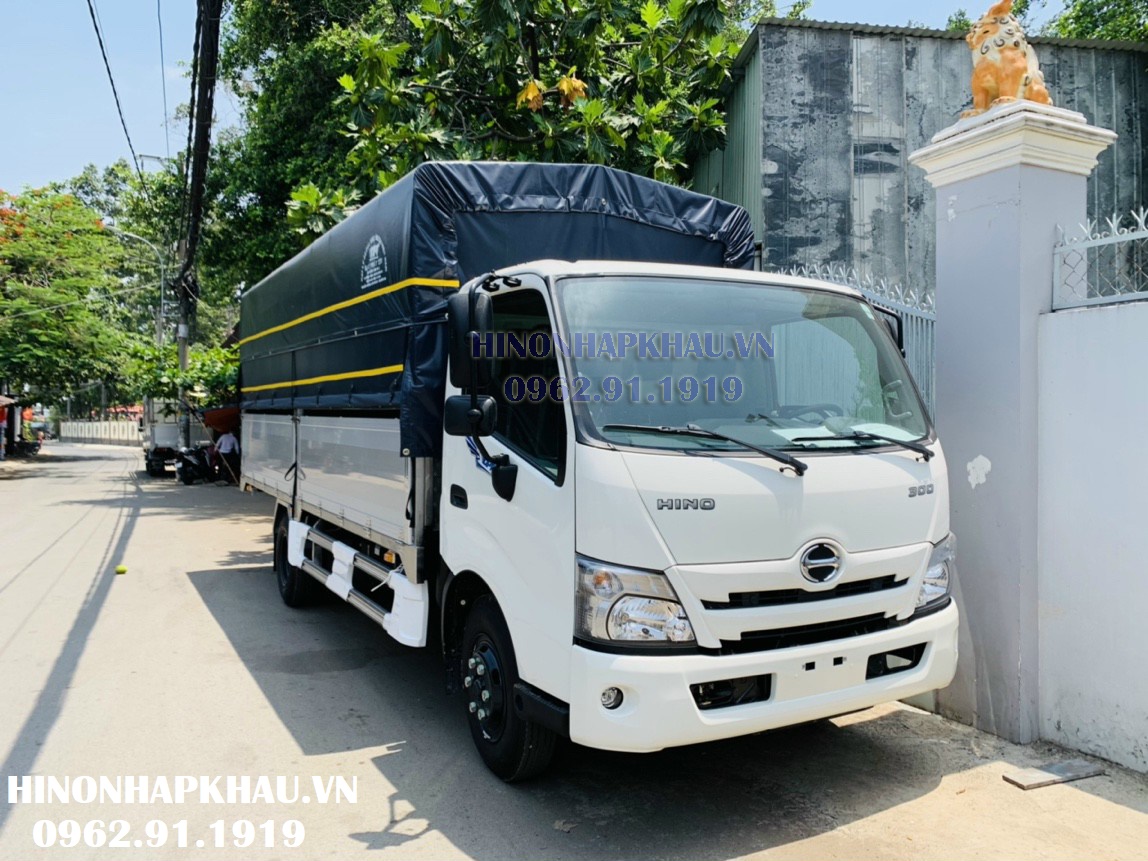 Giá hino 3.5 Tấn Mui Bạt |Hino 300 XZU720L Thùng Mui Bạt