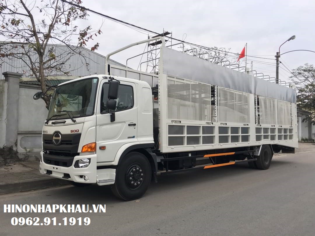 GIÁ XE TẢI CHỞ Ô TÔ CON THÙNG 10 MÉT(10M) HINO 500FG TẠI HÀ NỘI