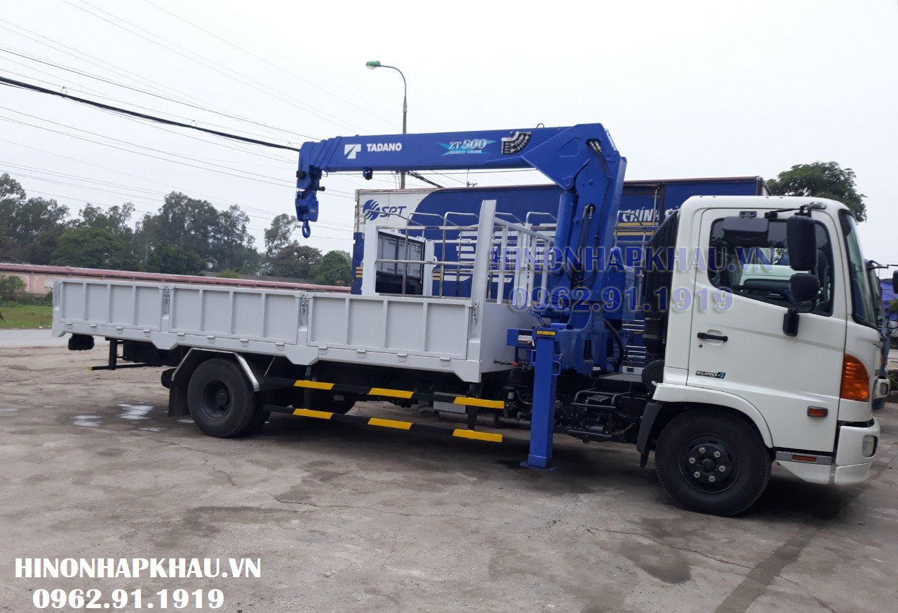 Xe Tải Cẩu 5 Tấn Soosan, Unic, Kanglim, Tadano, Dongyang