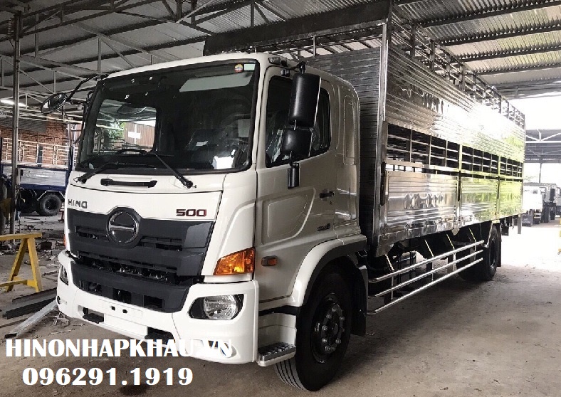 XE CHỞ LỢN HEO 8 TẤN HINO FG8JT8A EURO 5