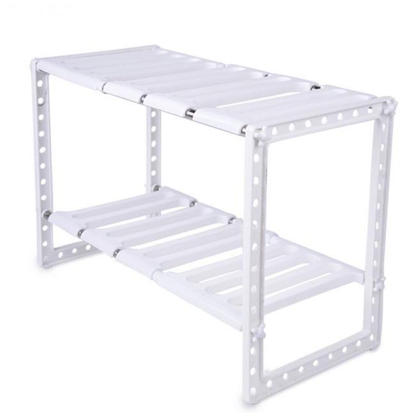 Kệ xếp để dưới bồn rửa chén thông minh Tashuan TS-3324 (Trắng)