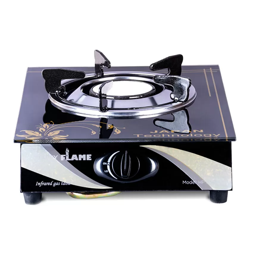 Bếp gas hồng ngoại đơn Happy Flame HP HNPS (Đen)