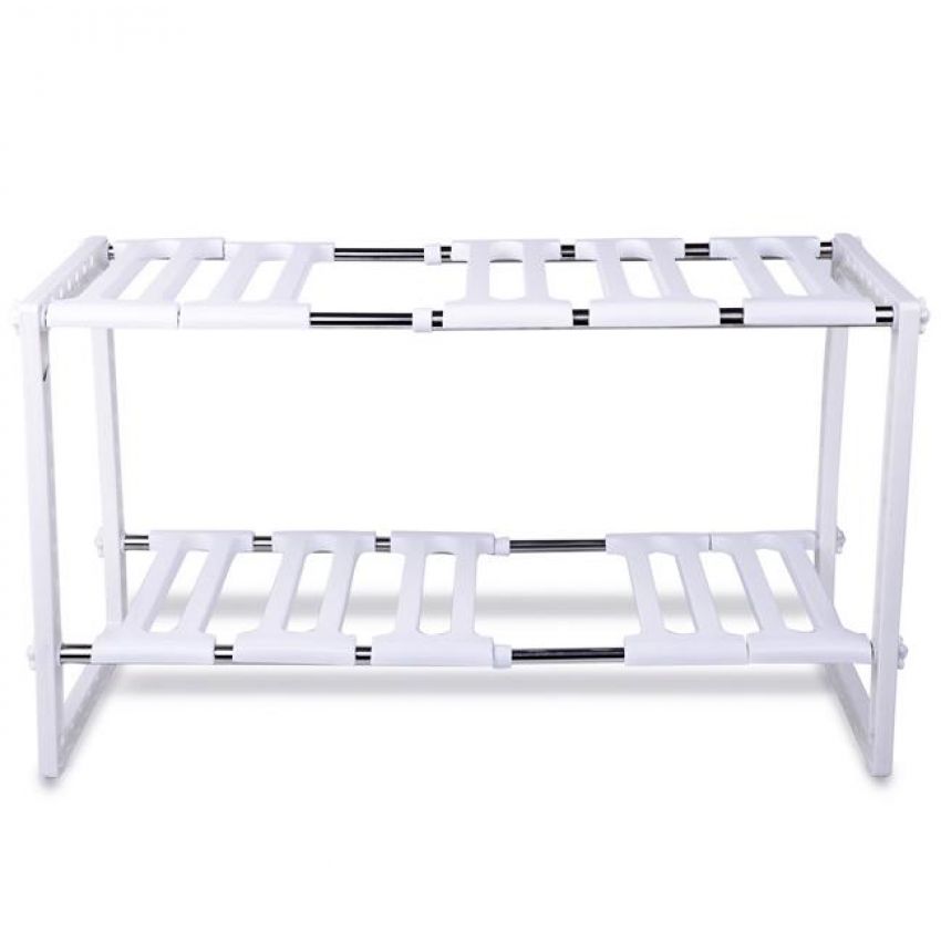Kệ xếp để dưới bồn rửa chén thông minh Tashuan TS-3324 (Trắng)