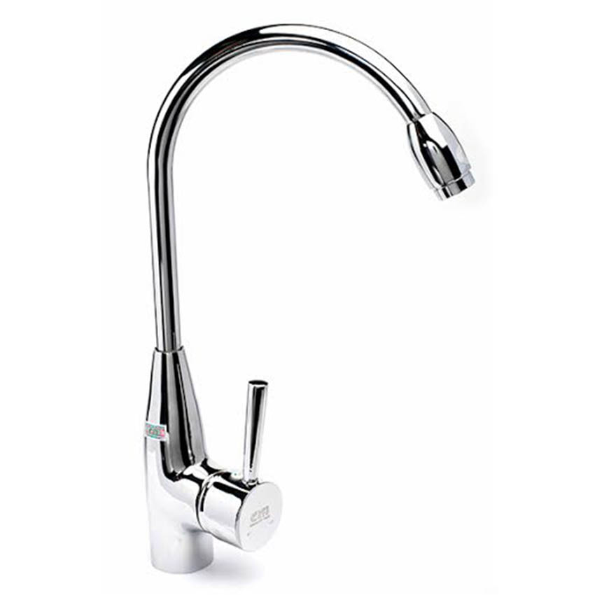 Vòi rửa chén nóng lạnh Eurolife EL-T009 (Trắng bạc)
