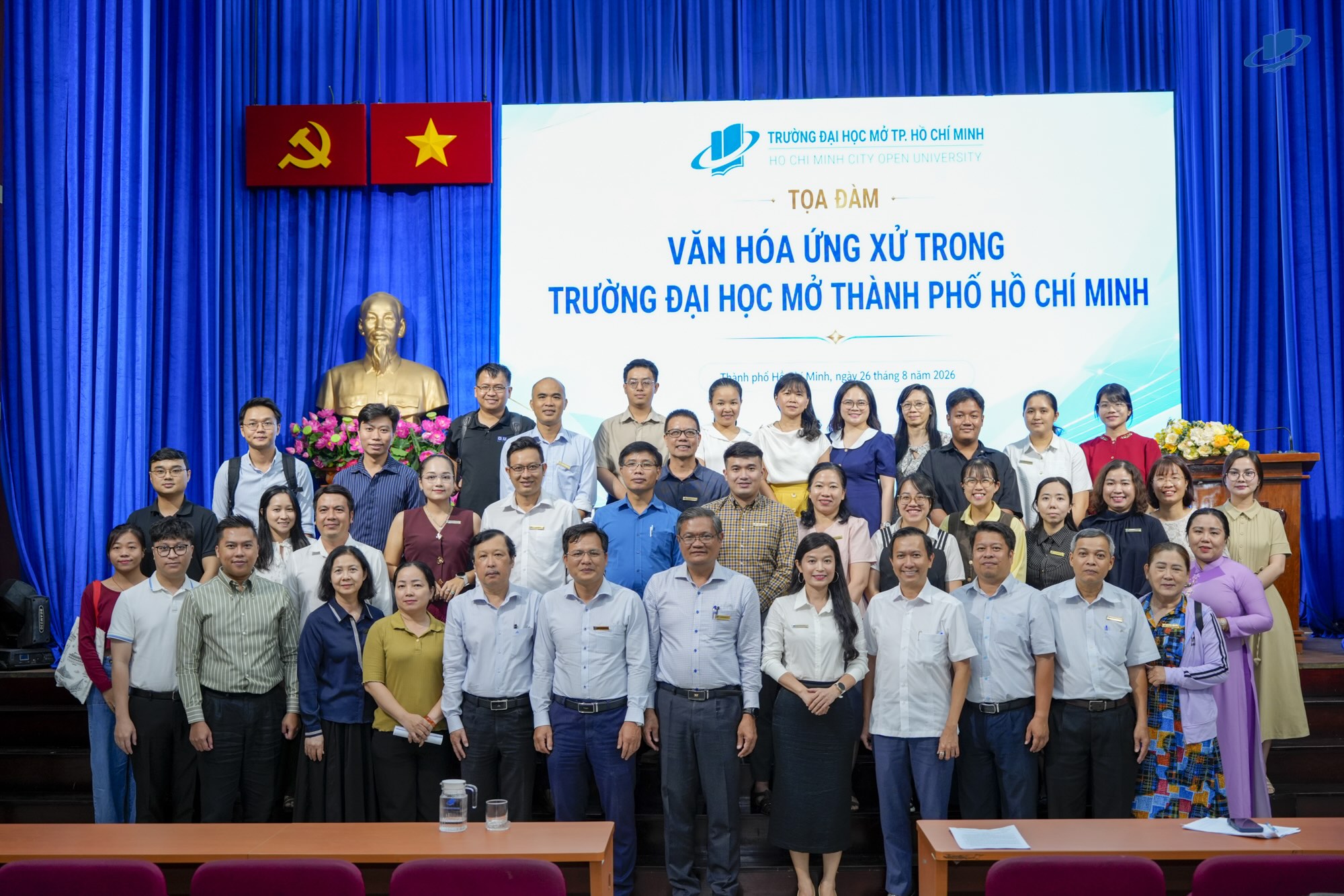Trường Đại học Mở TP.HCM tổ chức tọa đàm về văn hóa ứng xử trong môi trường đại học