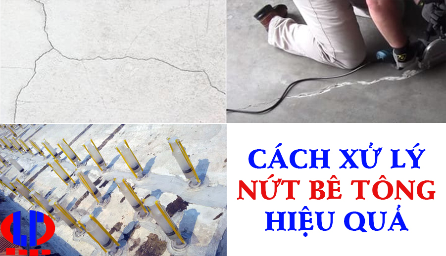 Cách xử lý nứt bê tông hiệu quả