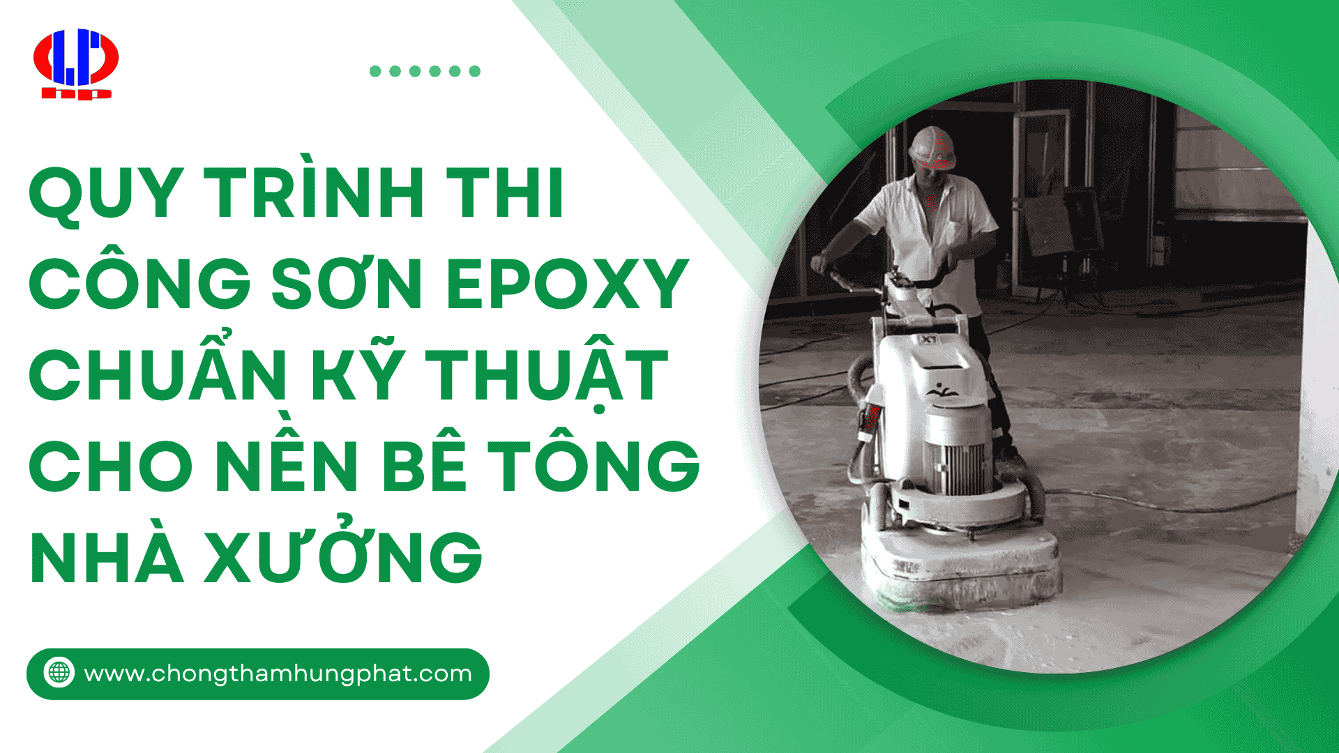 Quy trình thi công sơn epoxy chuẩn kỹ thuật cho nền bê tông nhà xưởng