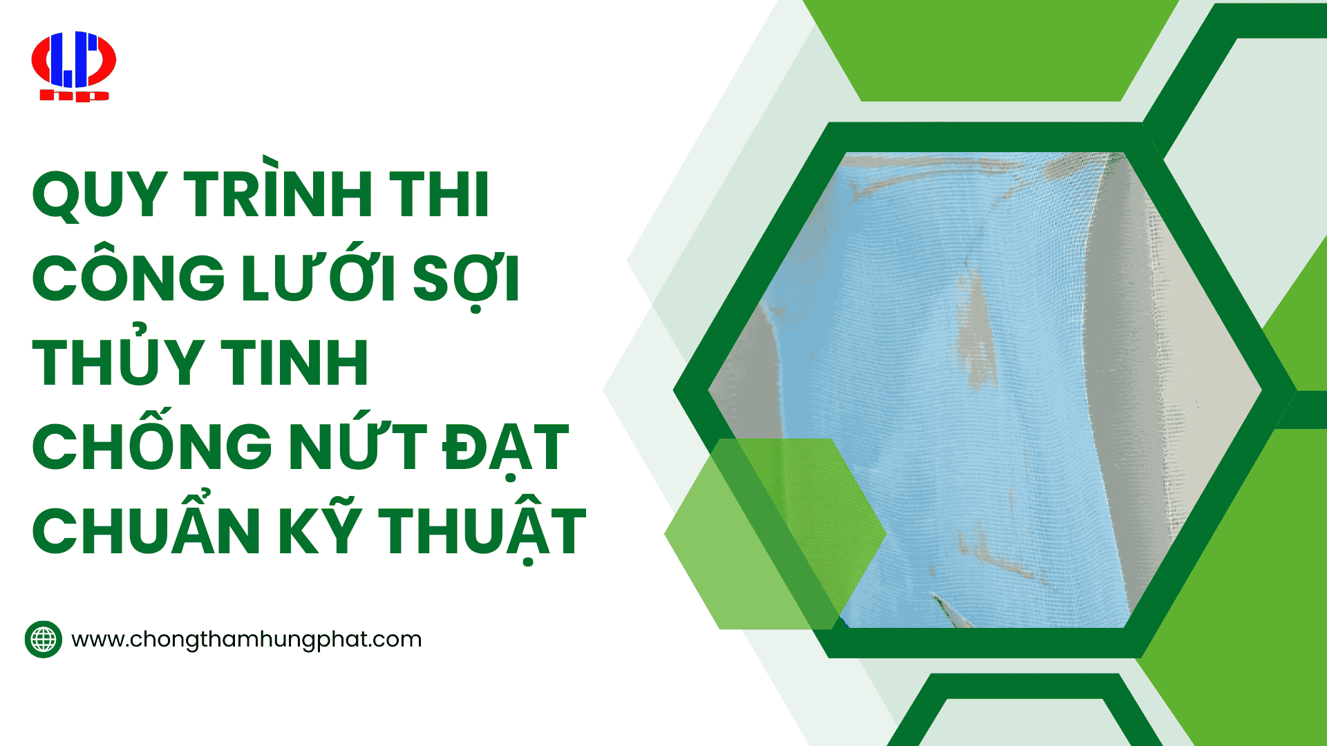 Quy trình thi công lưới sợi thủy tinh chống nứt đạt chuẩn kỹ thuật