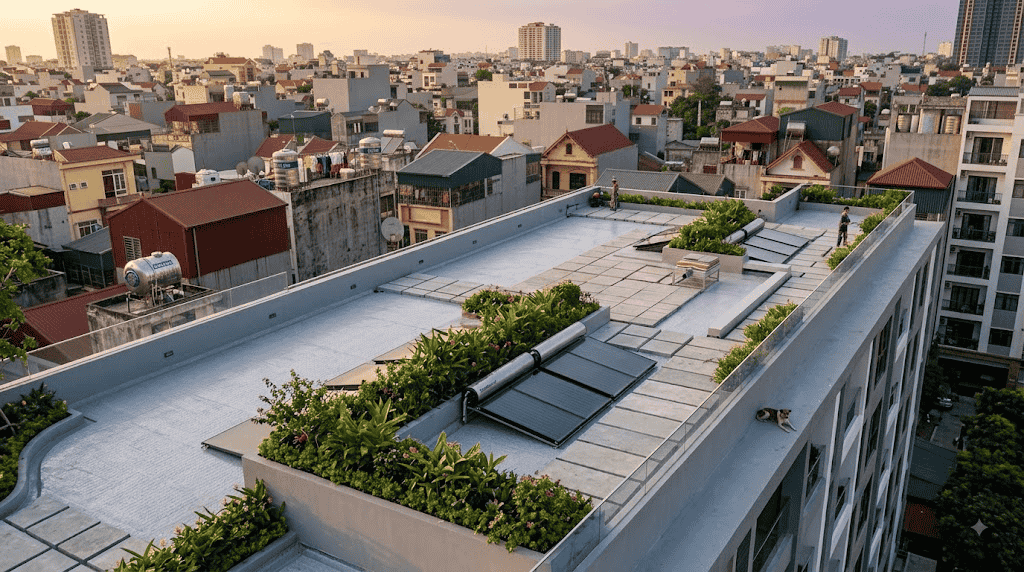 Giải Pháp Kết Hợp Chống Nóng Và Chống Thấm Mái Hiệu Quả, Bền Vững