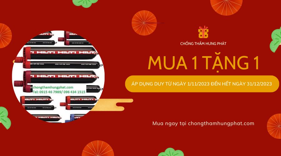 "MUA 1 TẶNG 1” - CHƯƠNG TRÌNH KHUYẾN MẠI Từ 1/11/2023 đến hết năm 2023