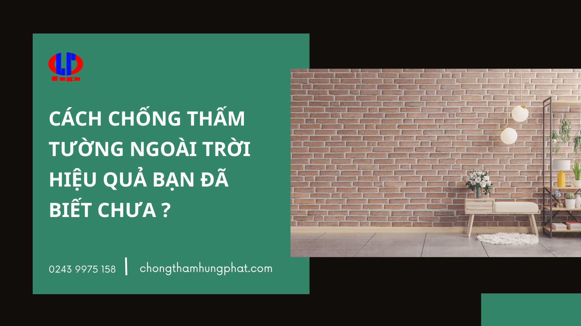 Cách chống thấm tường ngoài trời hiệu quả bạn đã biết chưa?