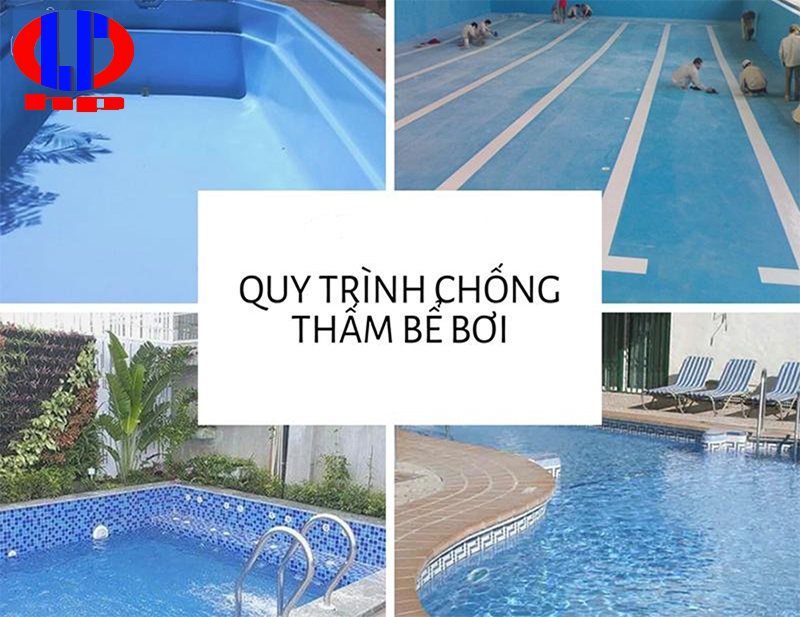 Quy trình thực hiện chống thấm bể bơi hiệu quả