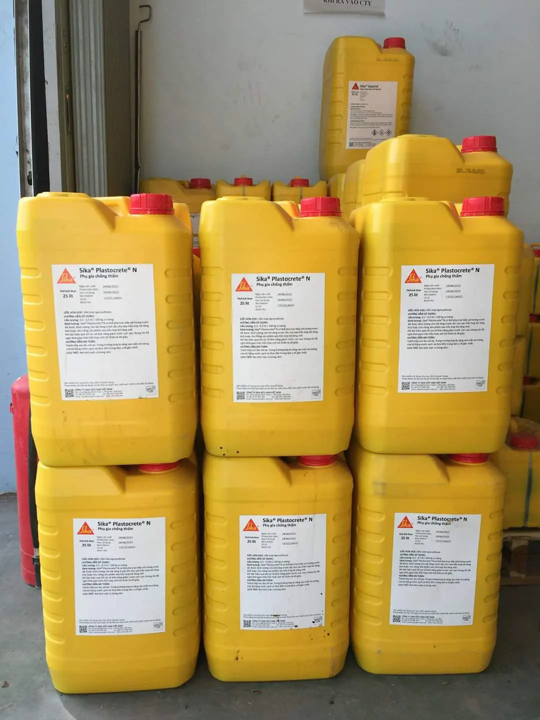 Các bước sử dụng chất phụ gia bê tông Sika hiệu quả