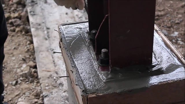 Các ứng dụng phổ biến của vữa rót không co ngót trong gia cố kết cấu bê tông