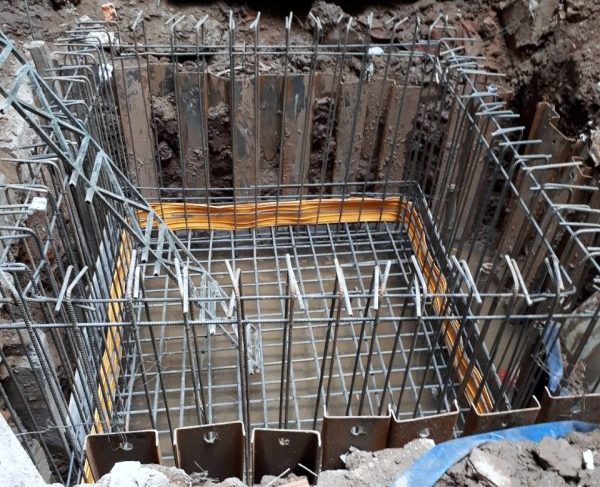 Các vị trí cần sử dụng băng cản nước trong tầng hầm