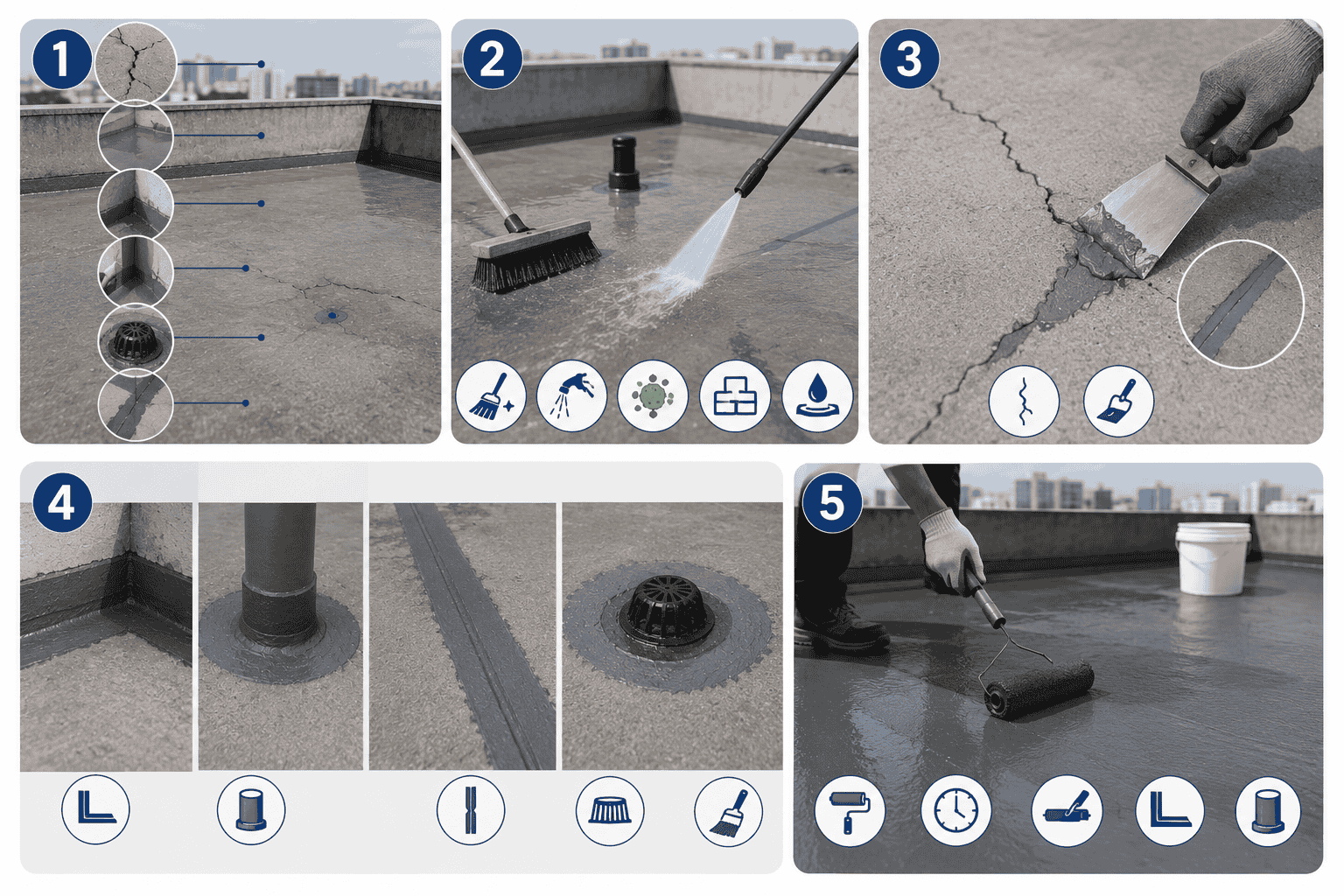 Cách chống thấm mái bằng hiệu quả
