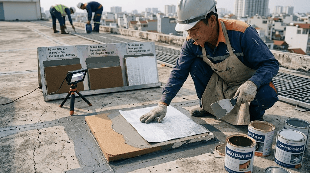 Cách lựa chọn vật liệu chống nóng chống thấm