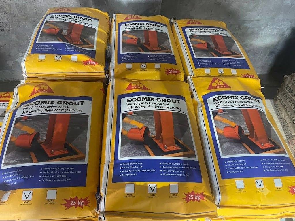 Hướng dẫn sử dụng Ecomix Grout