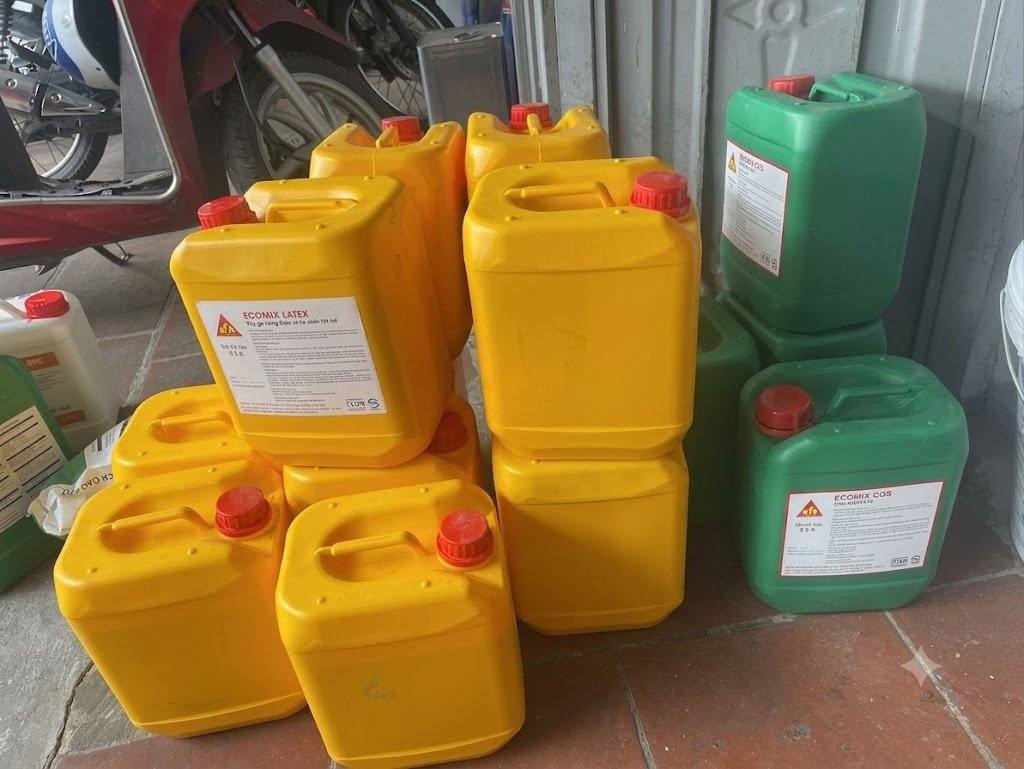 Ứng dụng của Ecomix Latex