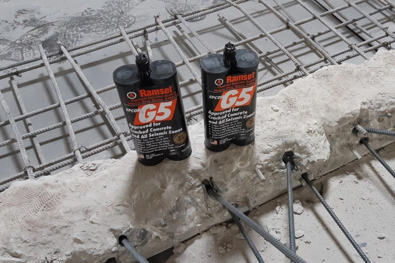 Hướng dẫn sử dụng hóa chất cấy thép đúng kỹ thuật