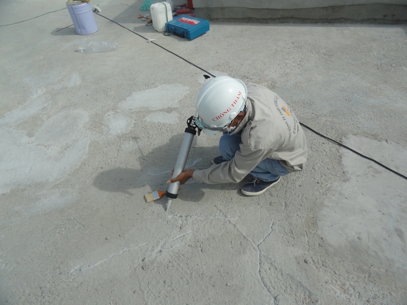 Lưu ý khi sử dụng chống thấm gốc xi măng