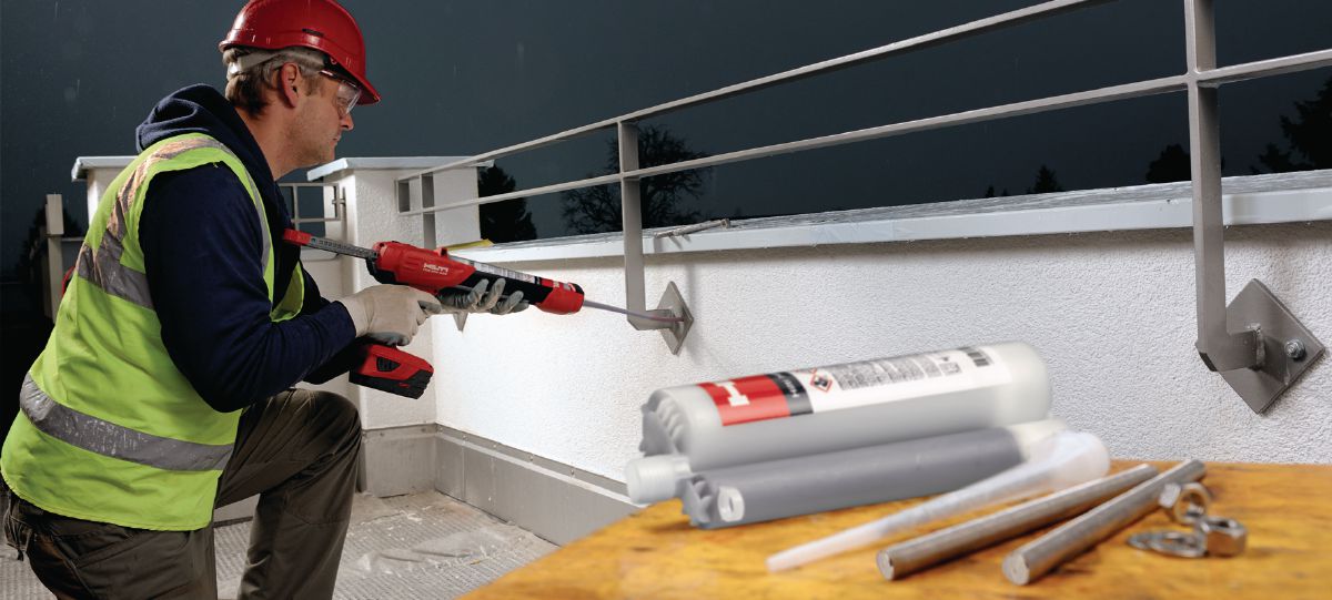 Keo khoan cấy thép Hilti dùng cho những loại kết cấu nào trong thực tế