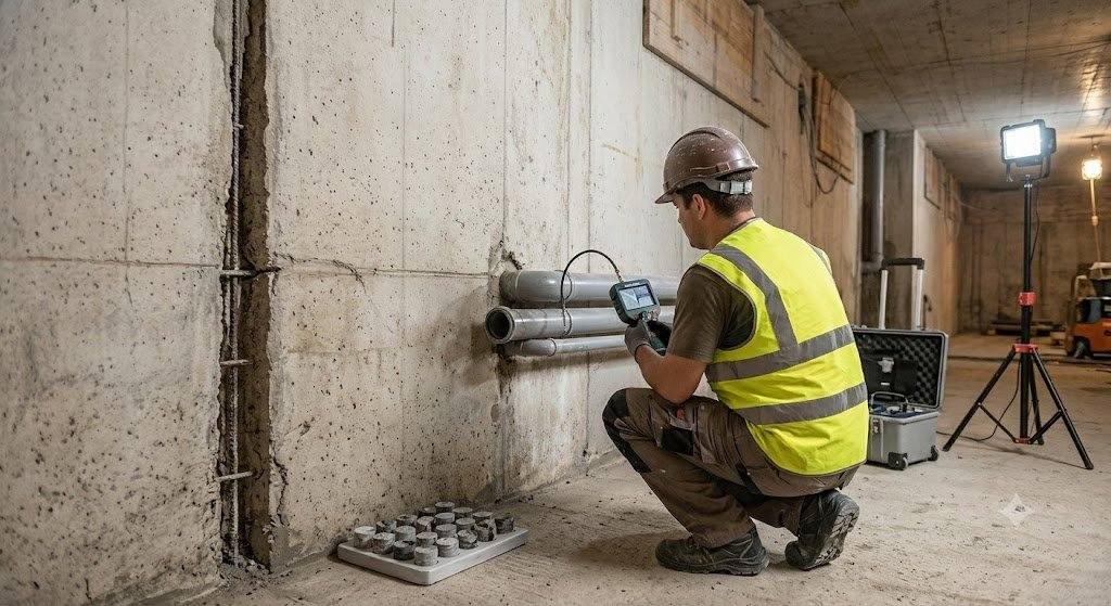 Kiểm tra gì trước khi thi công chống thấm tầng hầm?