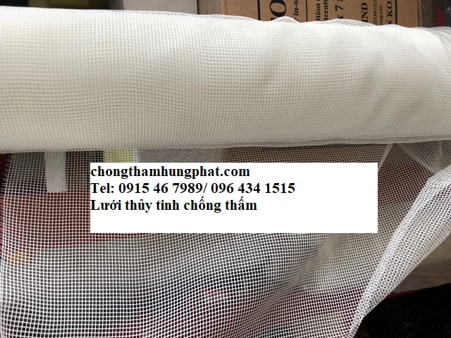 lưới thủy tinh chống thấm