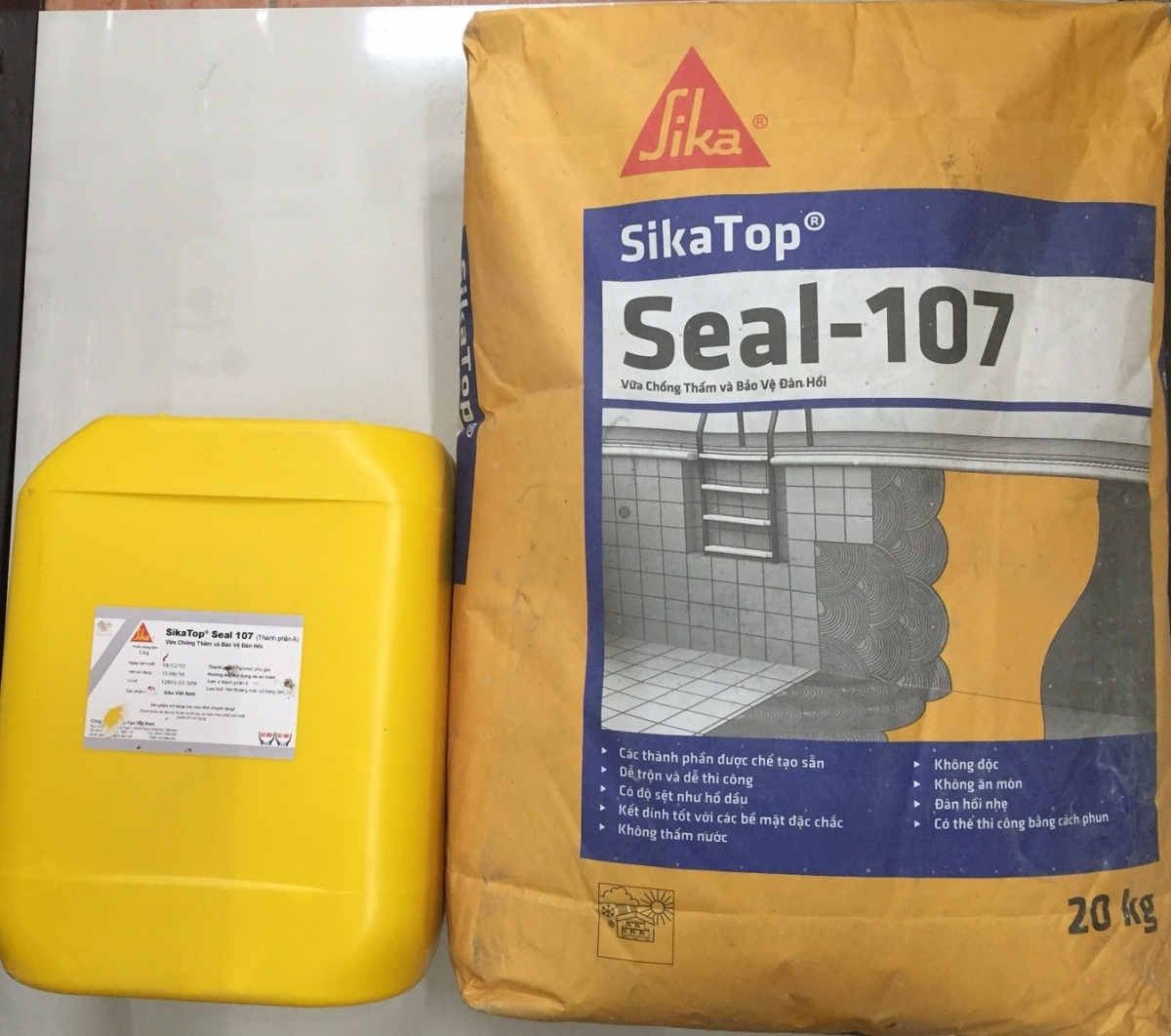 Lưu ý khi sử dụng Sika Top Seal 107