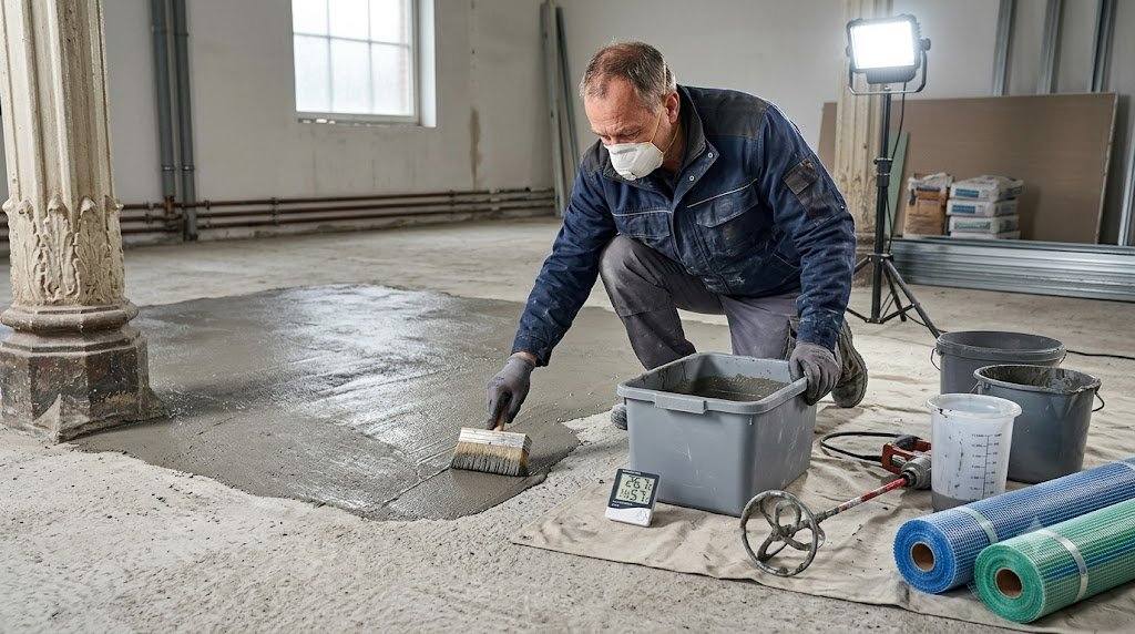 Nên dùng vật liệu nào để chống thấm sàn bê tông?