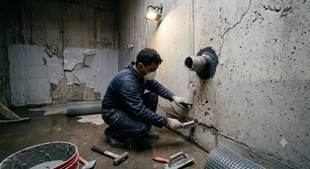 Nguyên nhân khiến bể nước sinh hoạt bị thấm