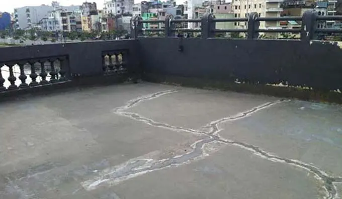 thi công chống thấm sàn mái bê tông