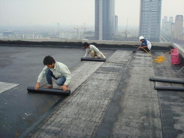Quy trình thi công màng chống thấm Helken đạt chuẩn