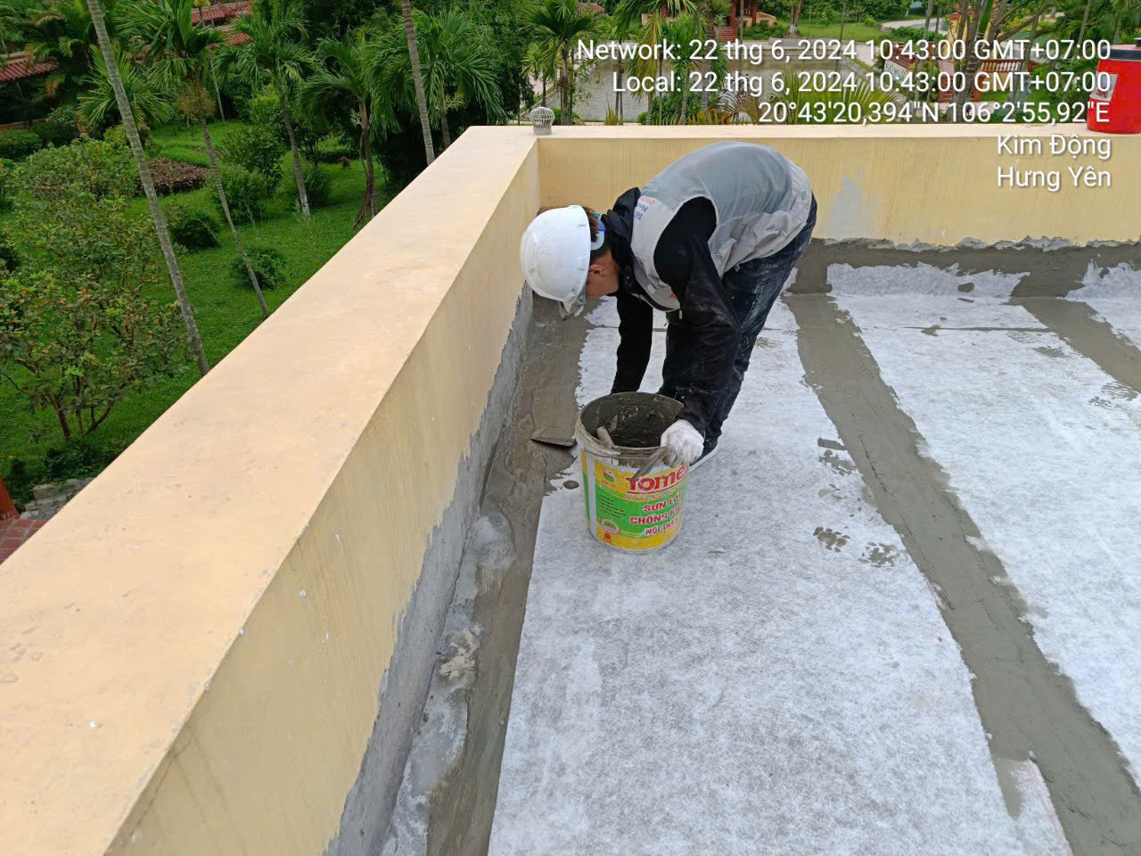 Quy trình thi công màng chống thấm PPE đúng kỹ thuật