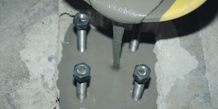 Quy trình thi công vữa rót Sikagrout 214