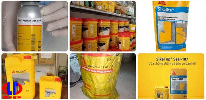 Sika được sử dụng cho nhiều hạng mục