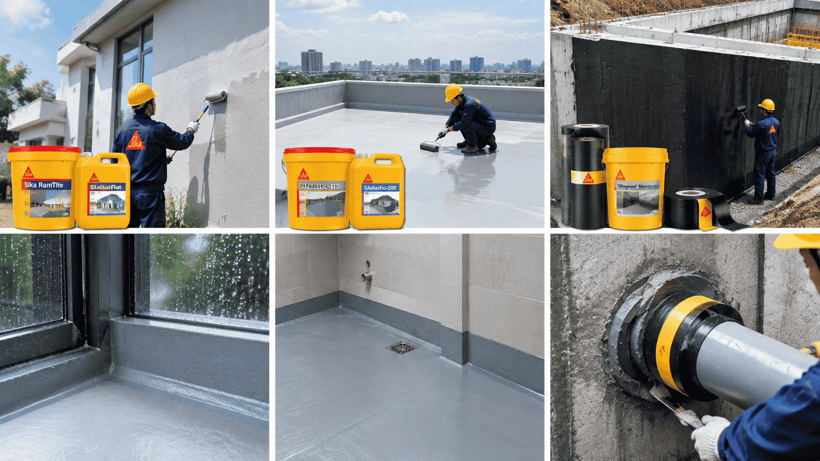 Sika phù hợp với những công trình nào?