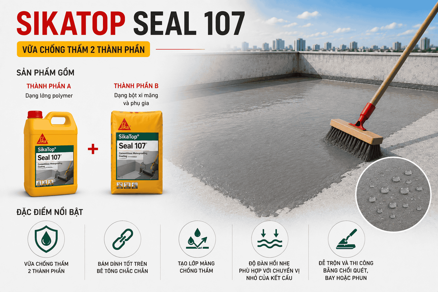 SikaTop Seal 107 là gì?