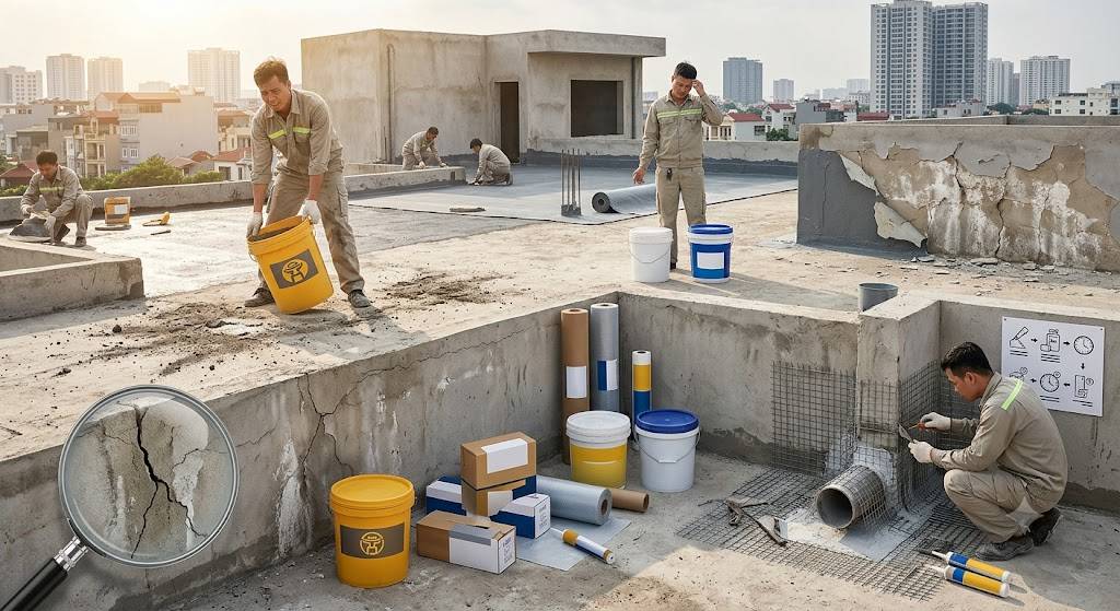 Sika hay Mapei có gì khác nhau