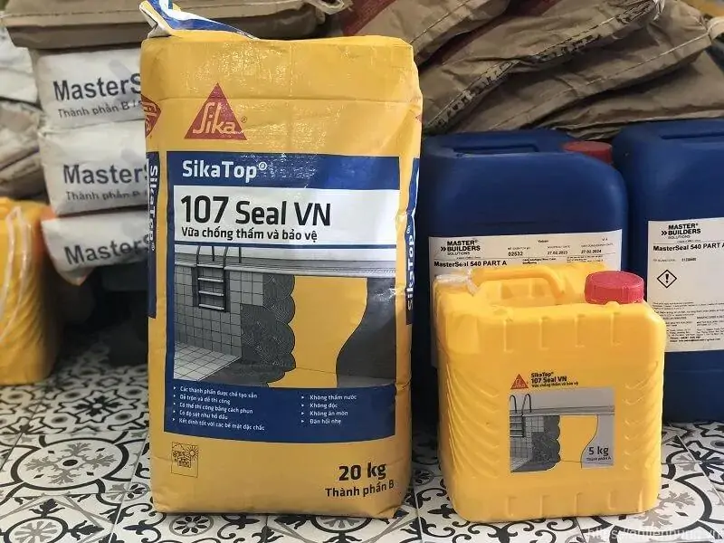 Thành phần và cơ chế hoạt động của Sika Top Seal 107