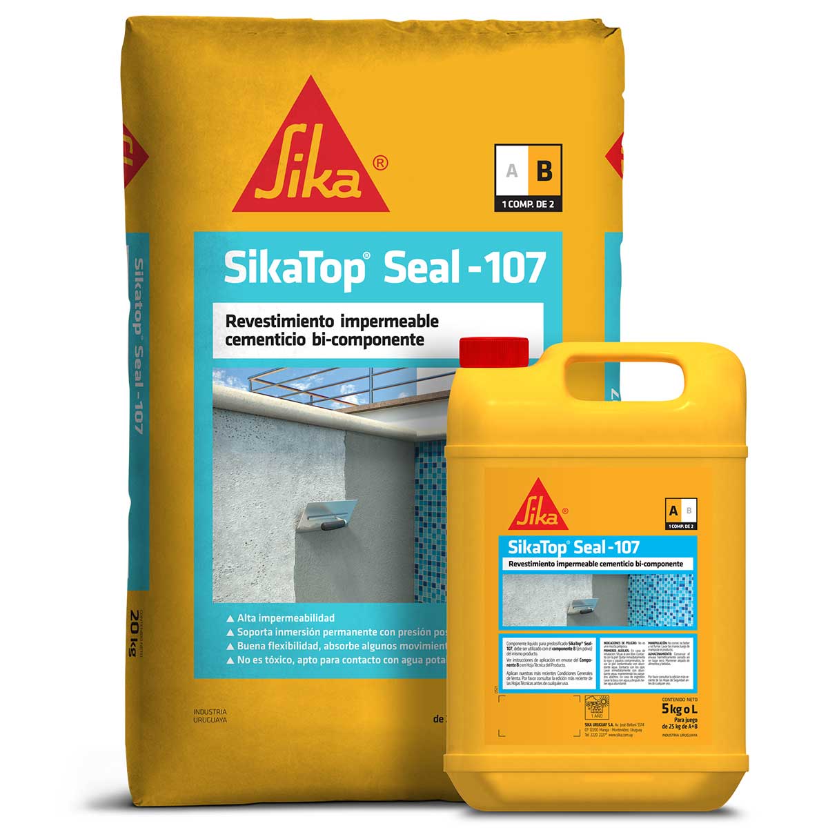 Thành phần và đặc tính cơ bản của Sika Top Seal 107