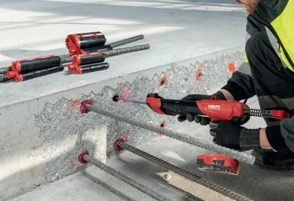 Tổng quan về keo khoan cấy thép Hilti
