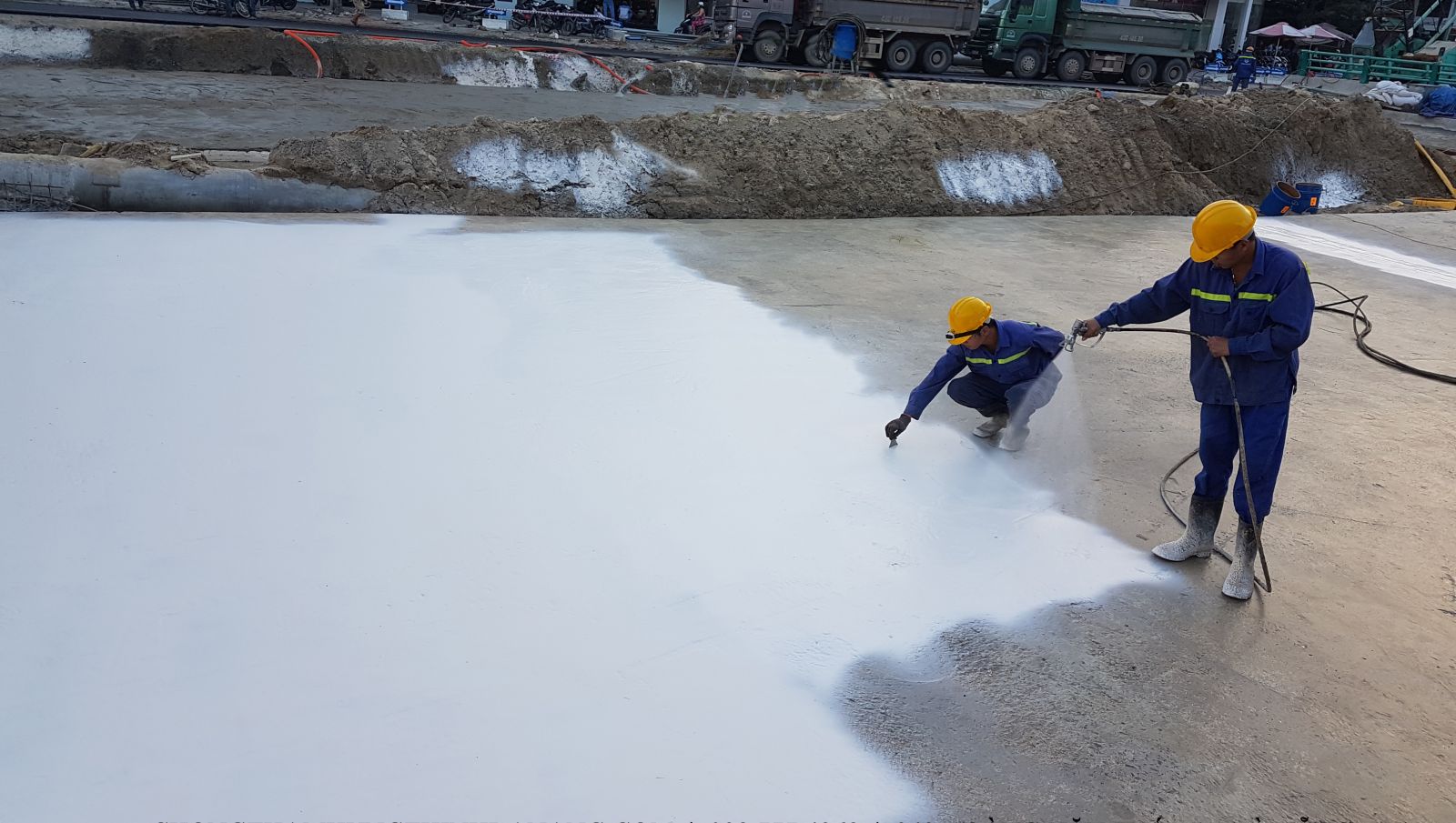 Ứng dụng của chống thấm Polyurethane trong xây dựng
