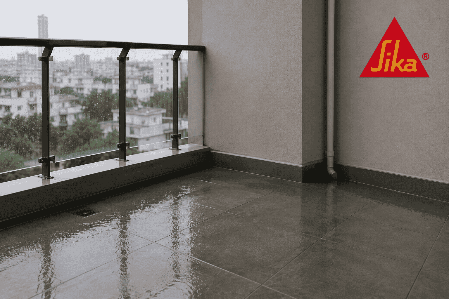 Vì sao nên chống thấm ban công bằng Sika?