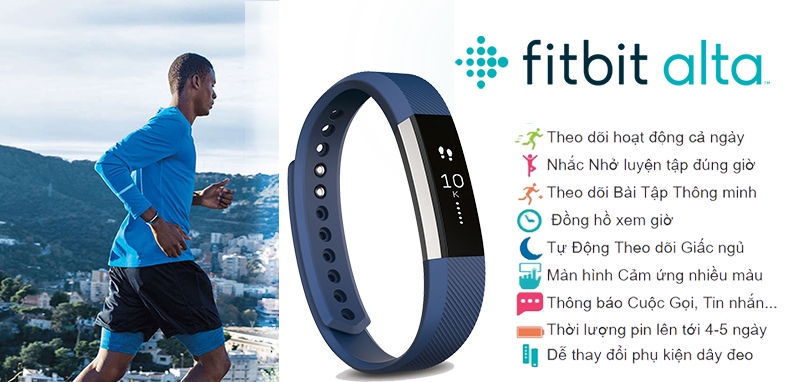 Fitbit Alta giúp bạn thêm động lực luyện tập mỗi ngày