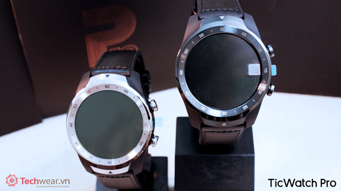 so sánh đồng hồ ticwatch pro