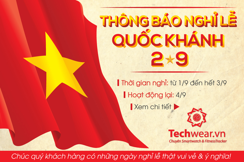 Techwear mừng lễ quốc khánh 2 - 9 