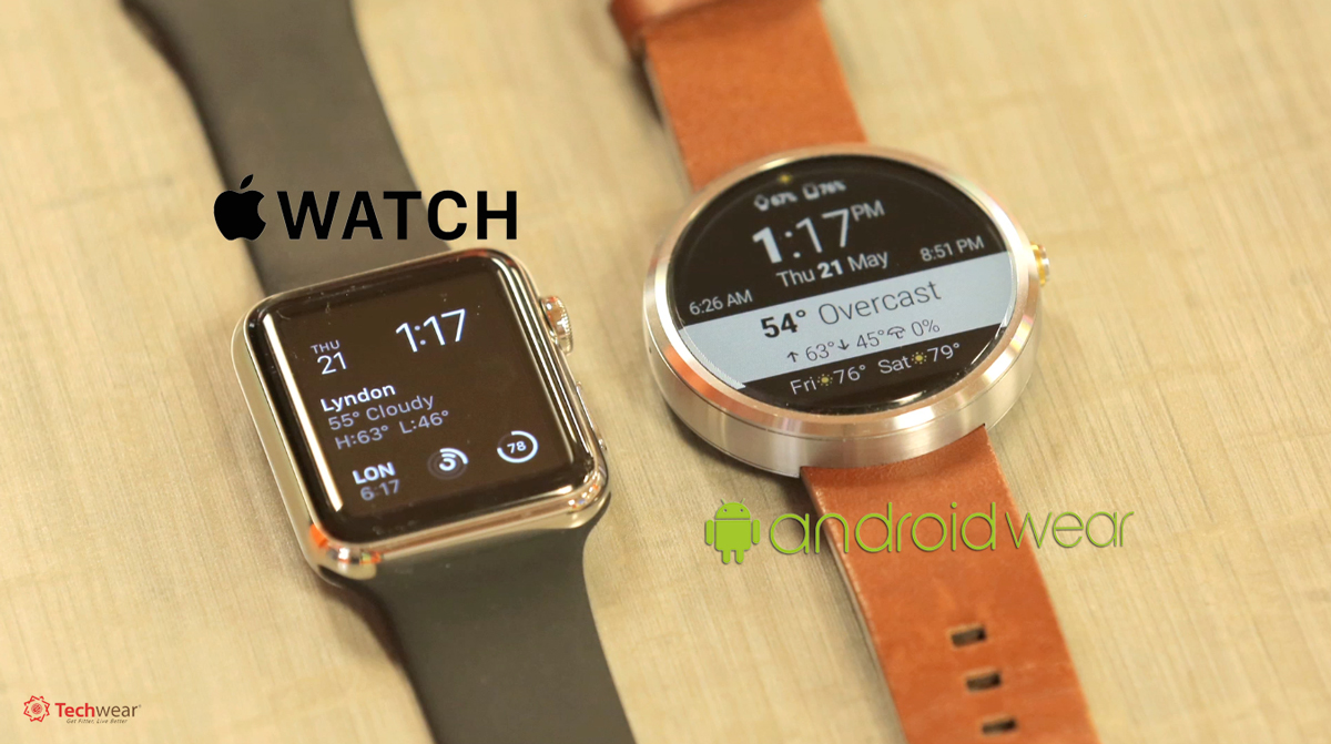 Apple Watch vs Android Wear