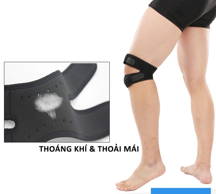 Băng hỗ trợ đầu gối Knee Strap bản đôi